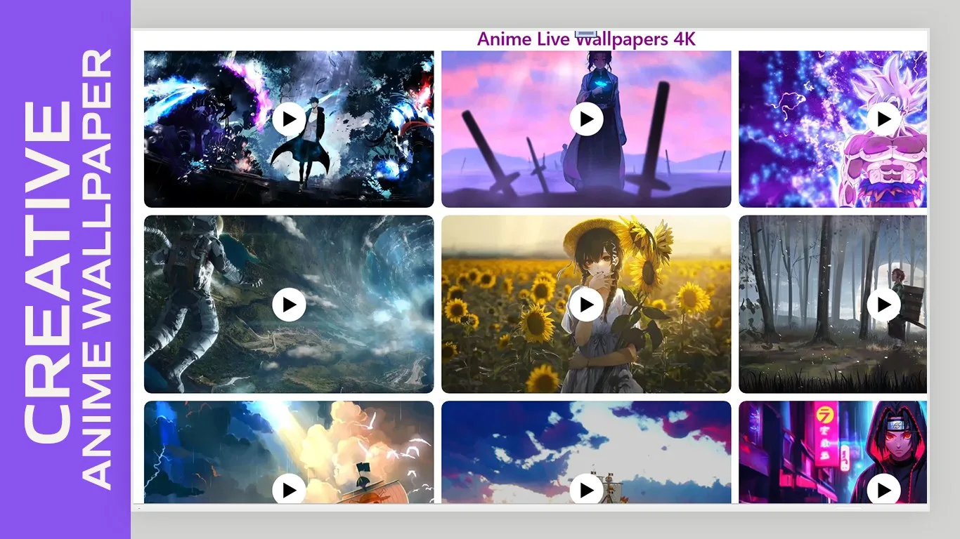 Anime Live Wallpapers 4K screenshot 1