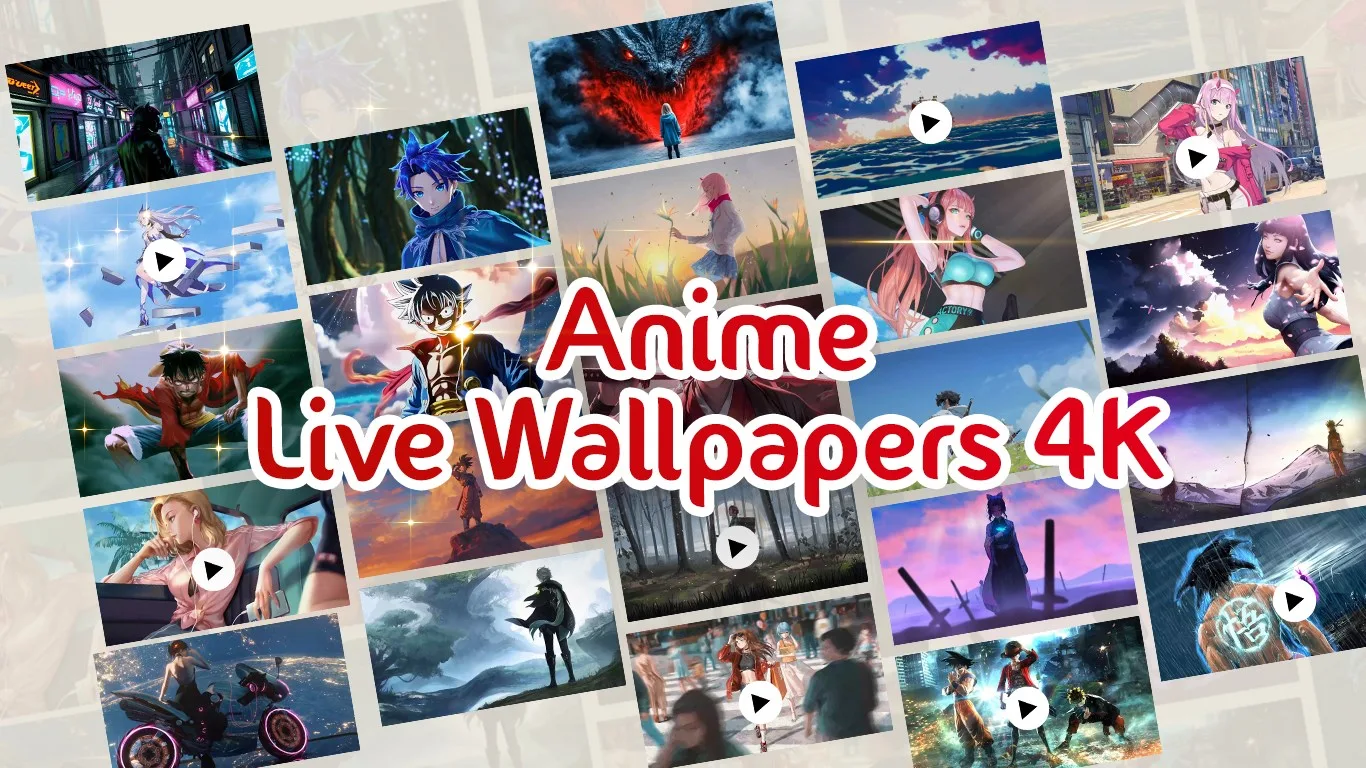 Anime Live Wallpapers 4K screenshot 4