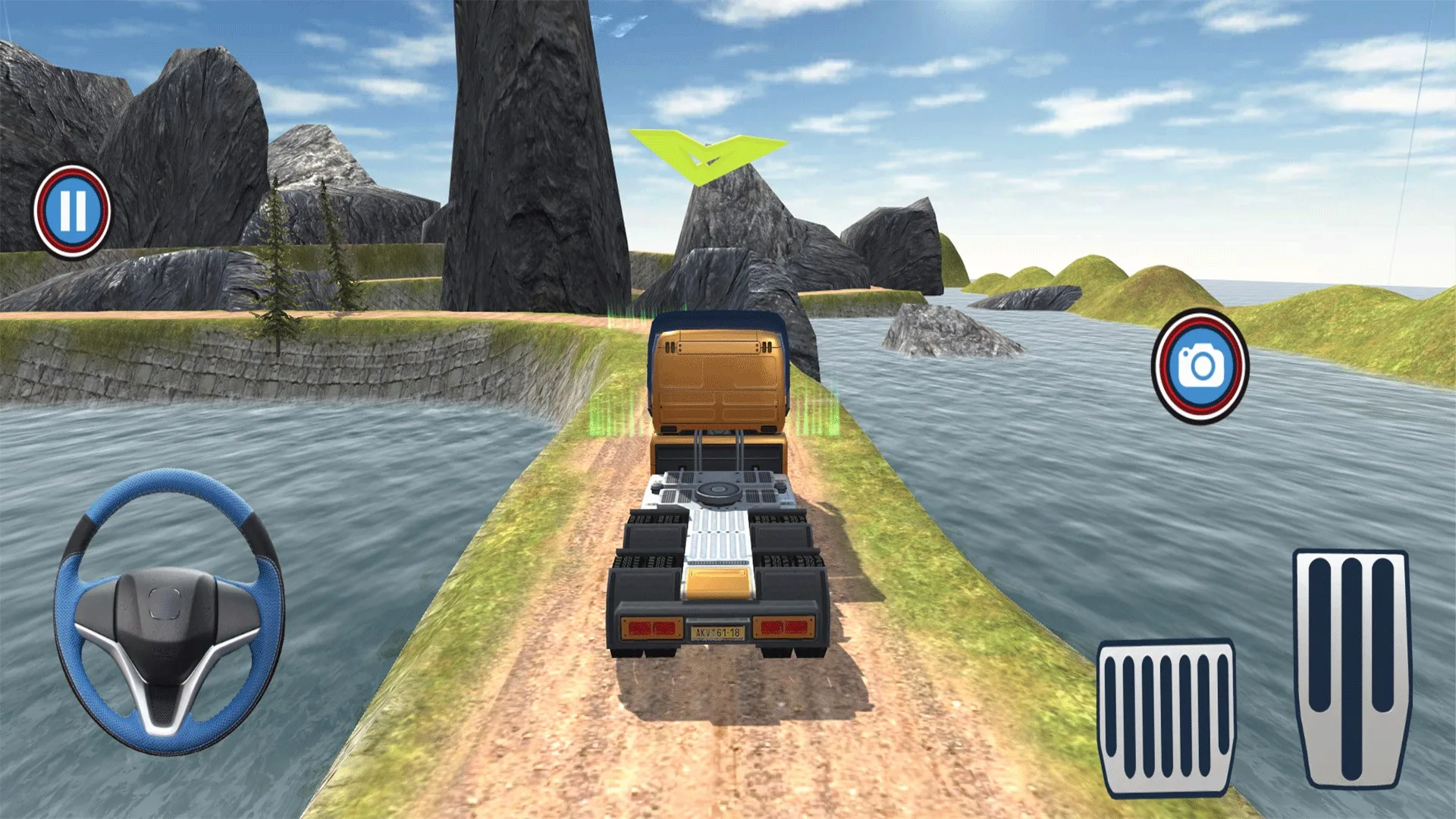USA TRUCK DRIVING SIMULATOR 2019 screenshot 4