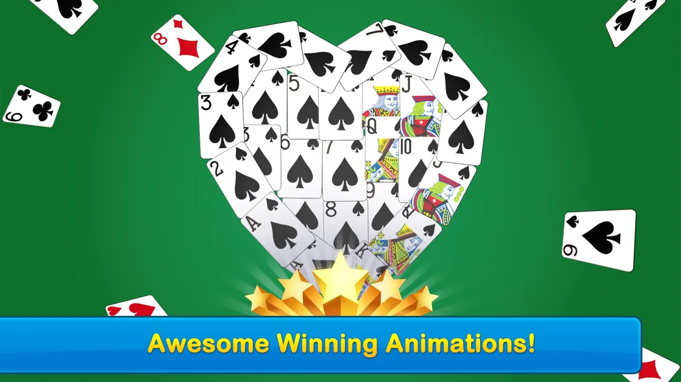 Spider Solitaire Free!! screenshot 1