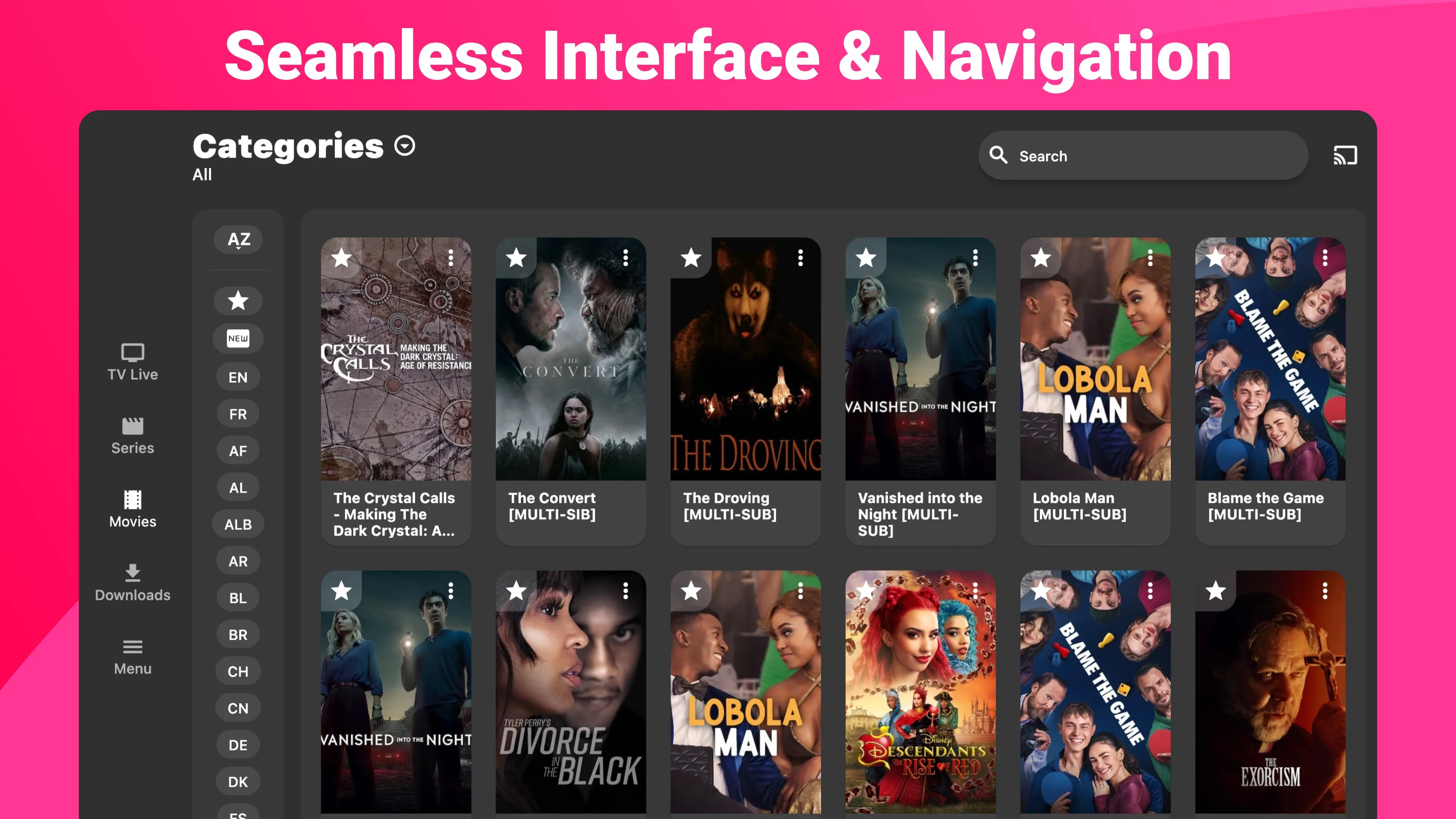 IPTV Smarters Expert - PREMIUM screenshot 1