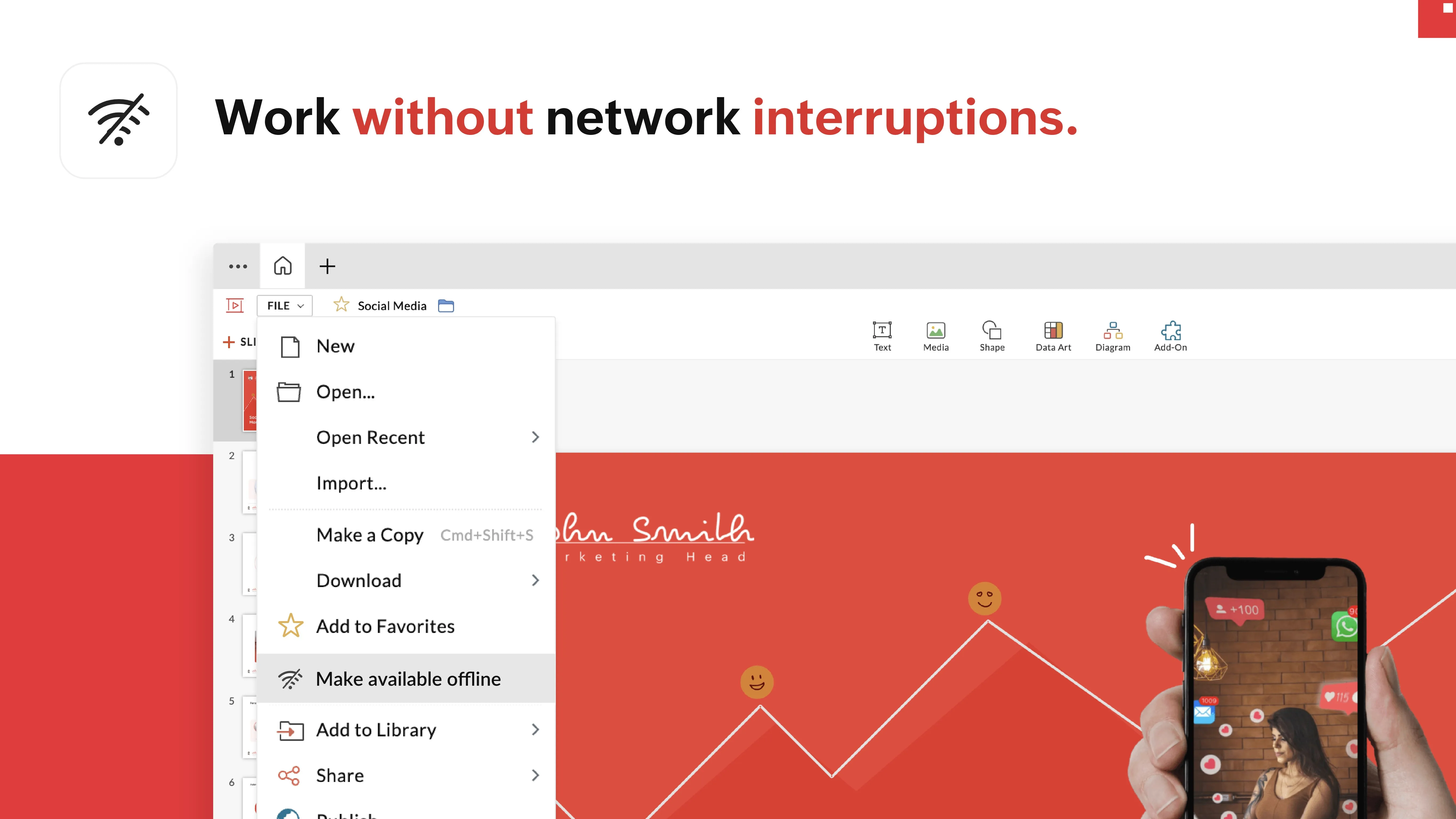 Zoho Show - Presentation Maker screenshot 4