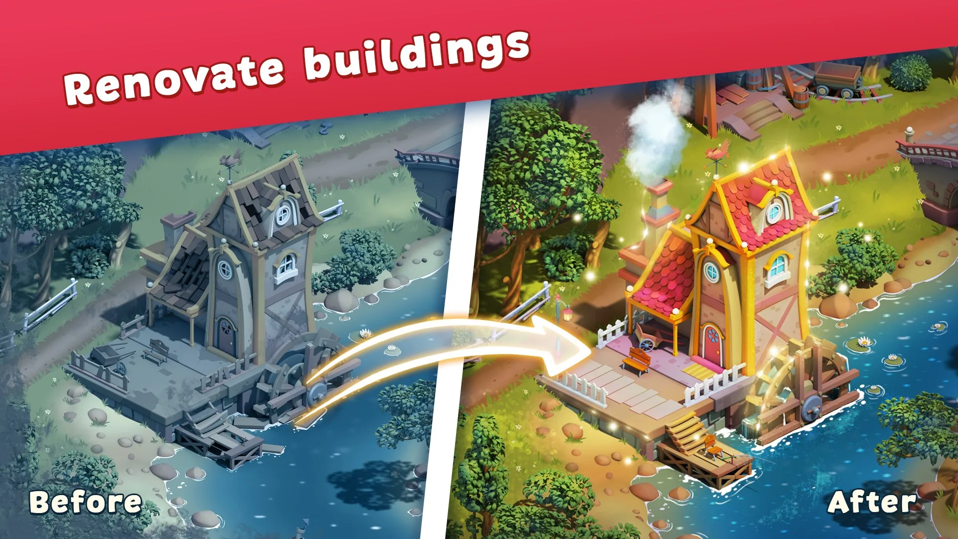 Gem Valley: Match 3 Puzzle screenshot 3