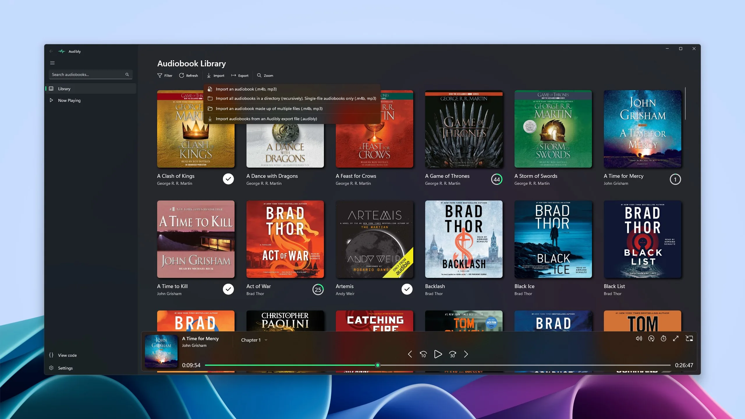 Audibly — Audiobook Player screenshot 2