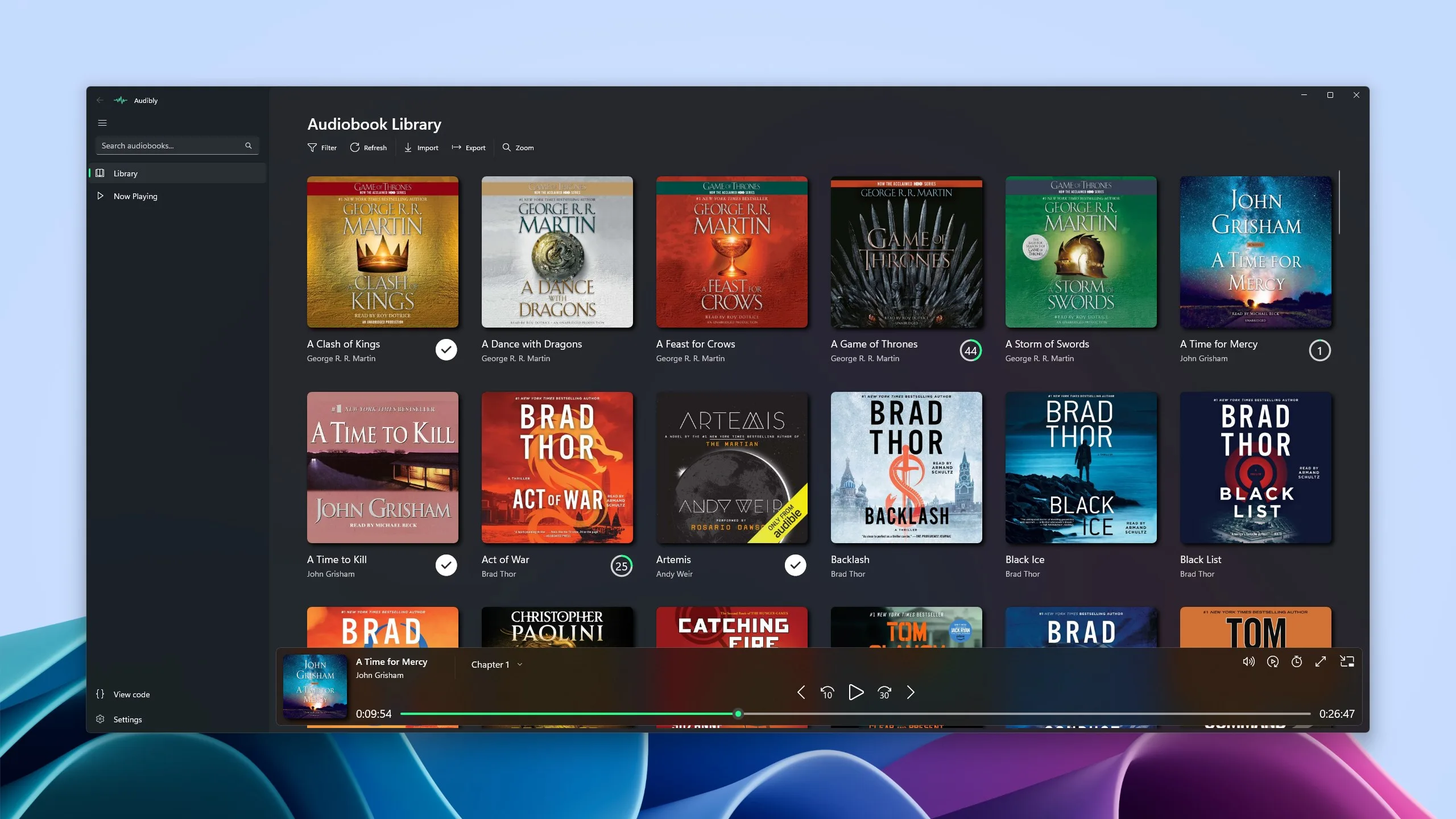 Audibly — Audiobook Player screenshot 3
