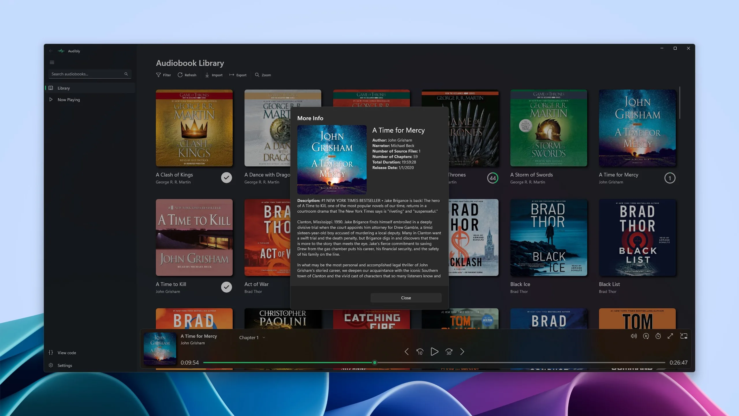 Audibly — Audiobook Player screenshot 5