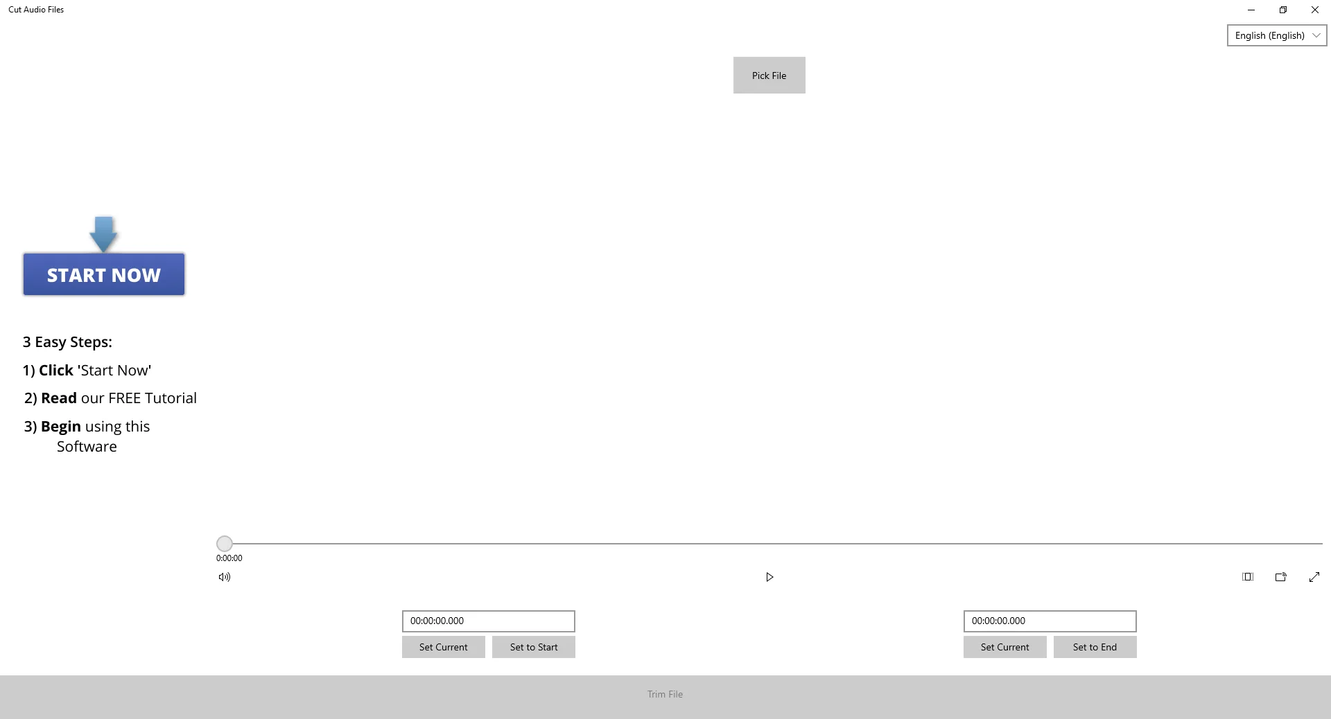 Cut Audio Files screenshot 1