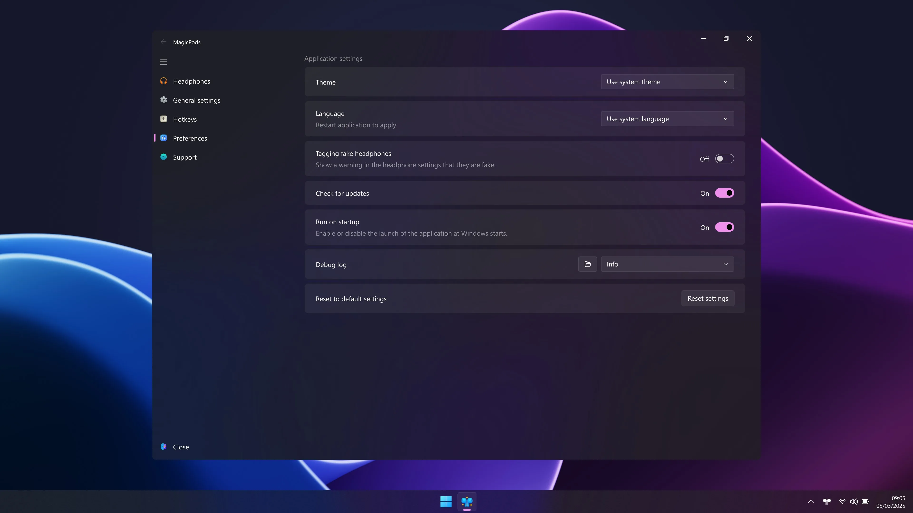 MagicPods screenshot 1