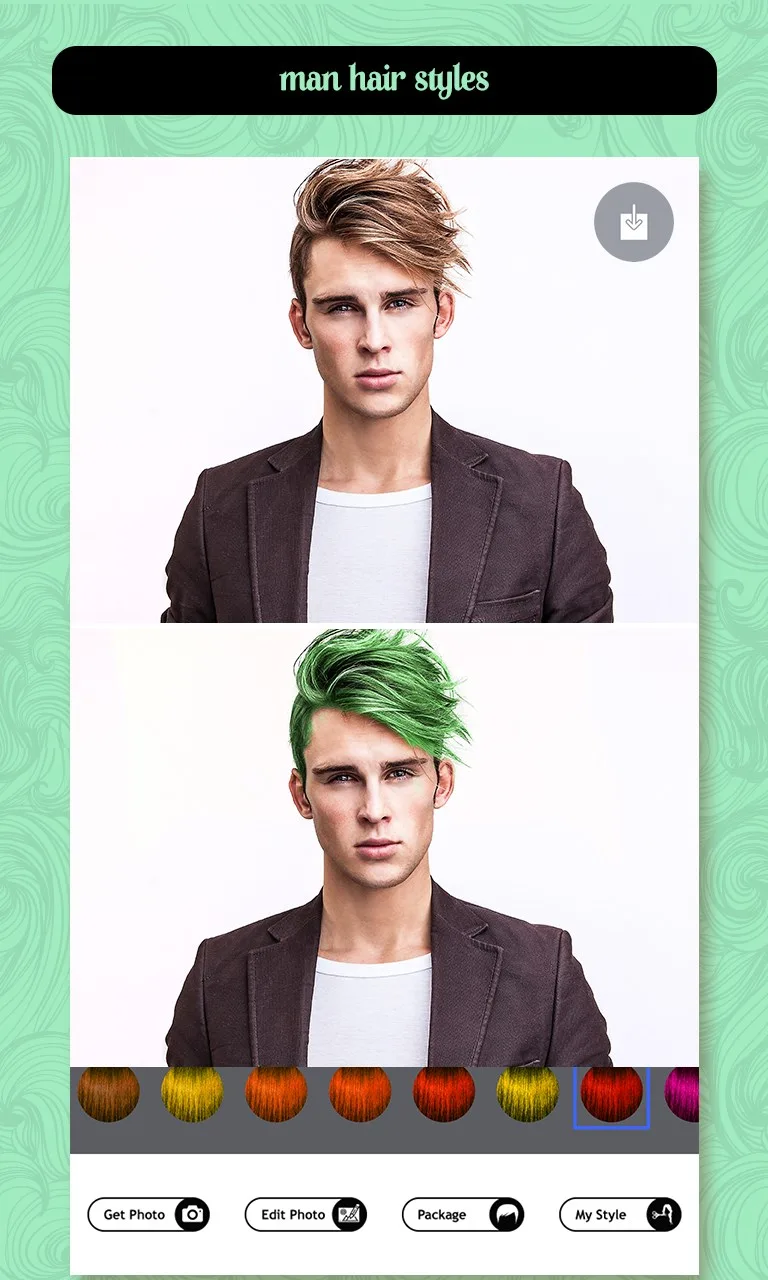 Hair Style Salon & Color Changing Booth screenshot 1
