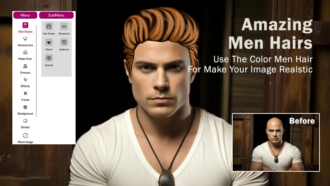 Hair Style Salon & Color Changing Booth screenshot 2
