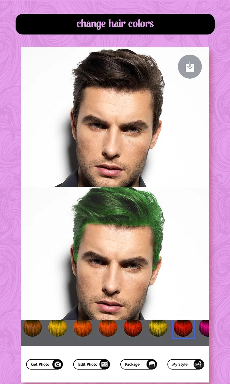 Hair Style Salon & Color Changing Booth screenshot 4