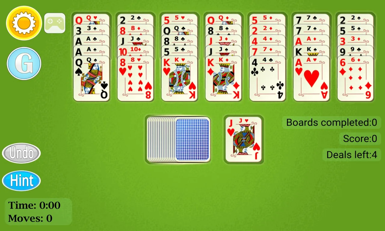 Golf Solitaire Mobile screenshot 2