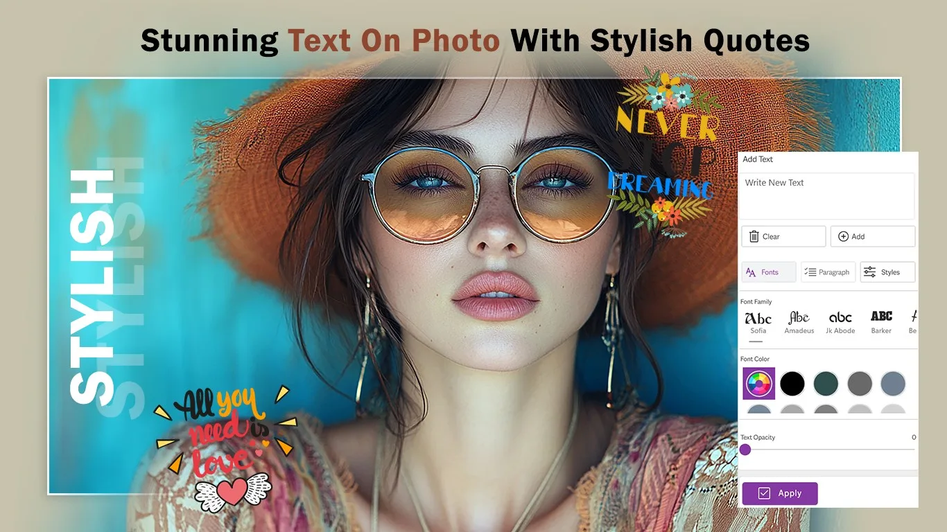 Stunning Photo & Text Designer screenshot 4