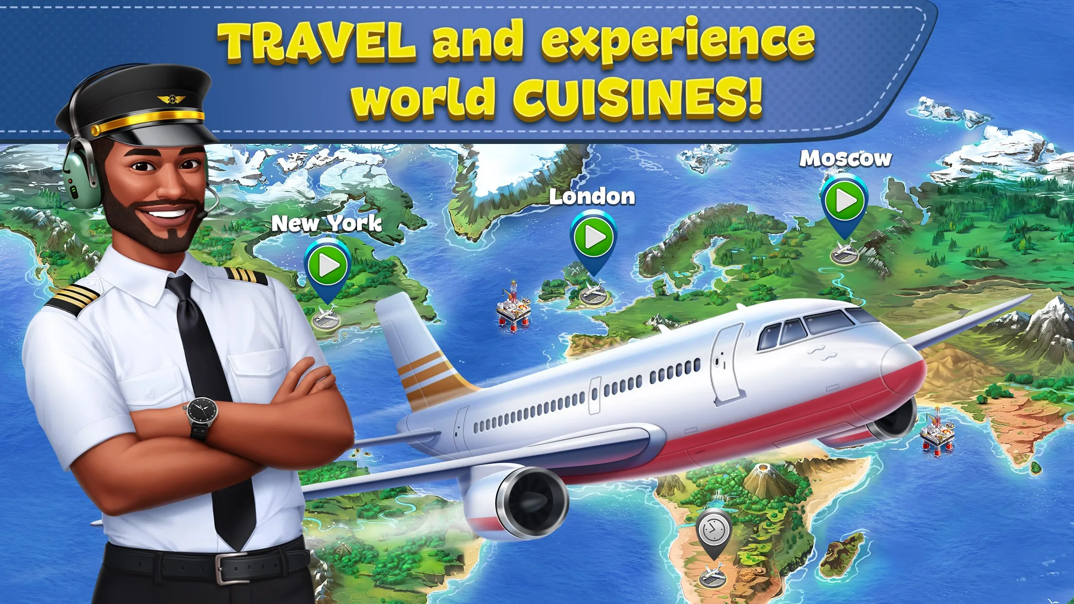 Airplane Chefs - Cooking Game screenshot 1