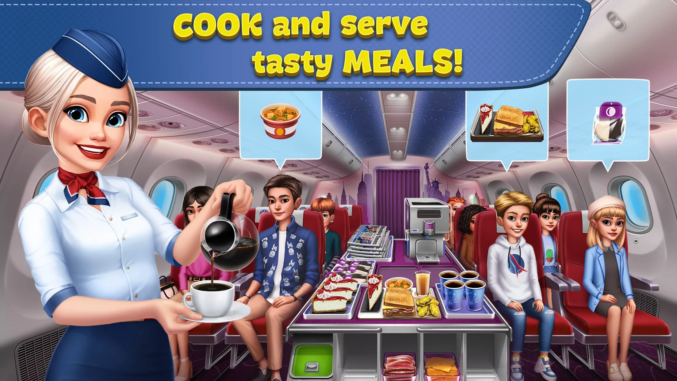 Airplane Chefs - Cooking Game screenshot 2