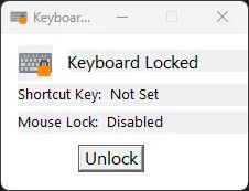 Keyboard Locker screenshot 3