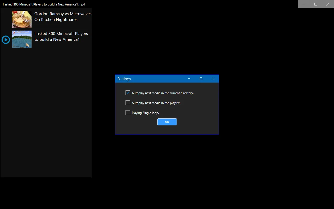 aFree Media Player screenshot 3
