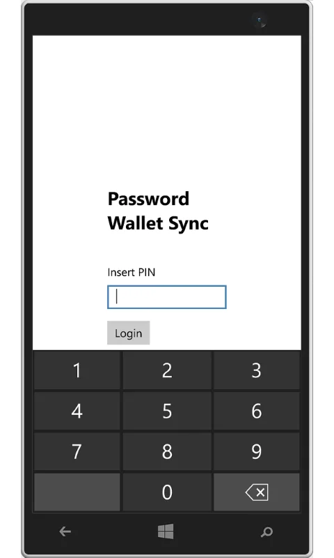 Password Wallet Sync screenshot 3