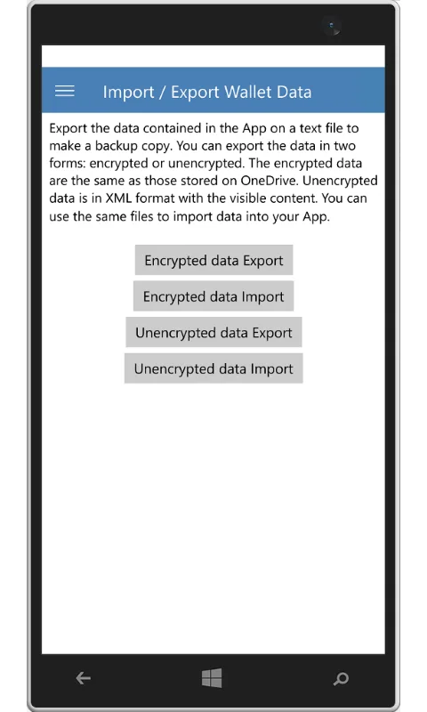 Password Wallet Sync screenshot 4
