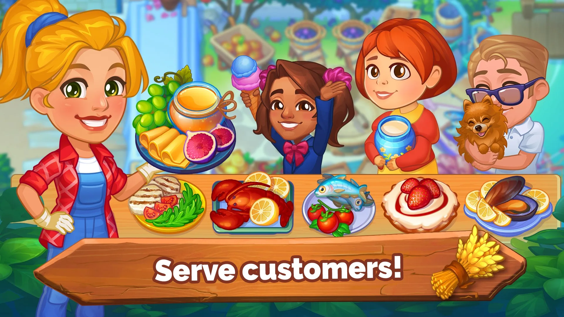 Farming Fever: Cooking Games screenshot 1