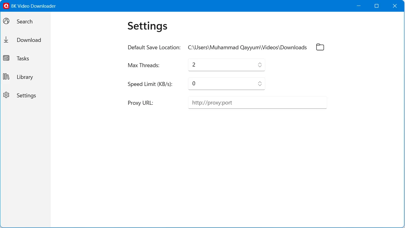 8K Video Downloader screenshot 4