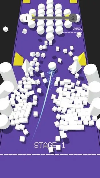 Color Bump Road - 3d Balls Rush screenshot 1