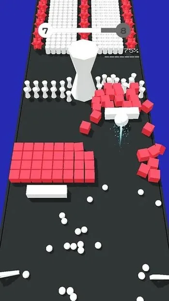 Color Bump Road - 3d Balls Rush screenshot 3