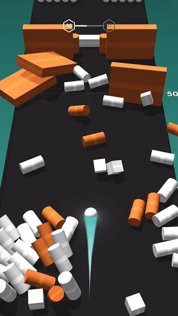 Color Bump Road - 3d Balls Rush screenshot 4