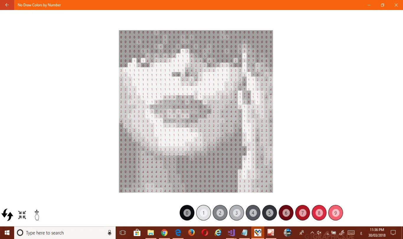 No.Draw - Colors by Number screenshot 1
