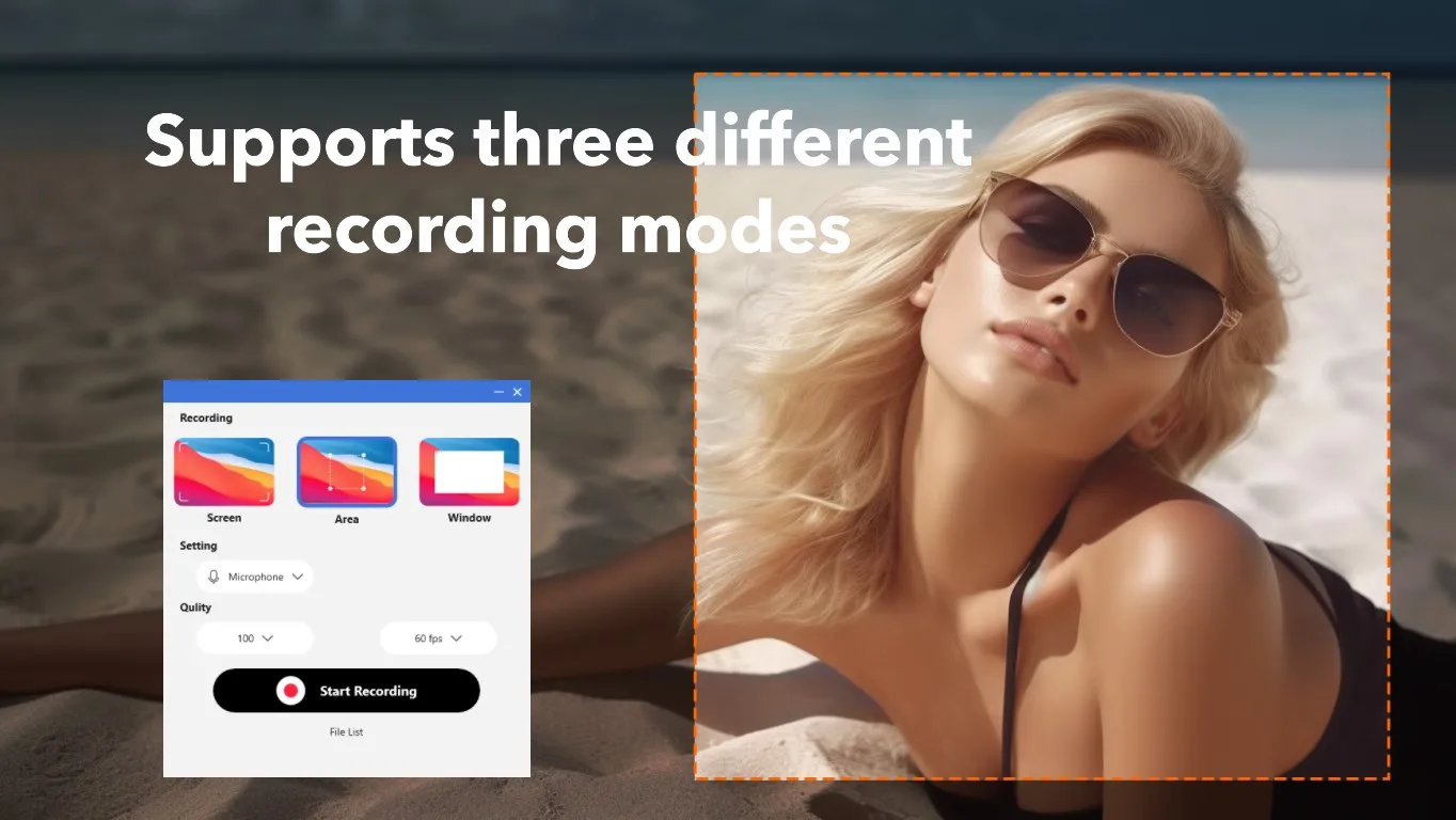 Free Screen Recorder - Video recordings & record it screenshot 1