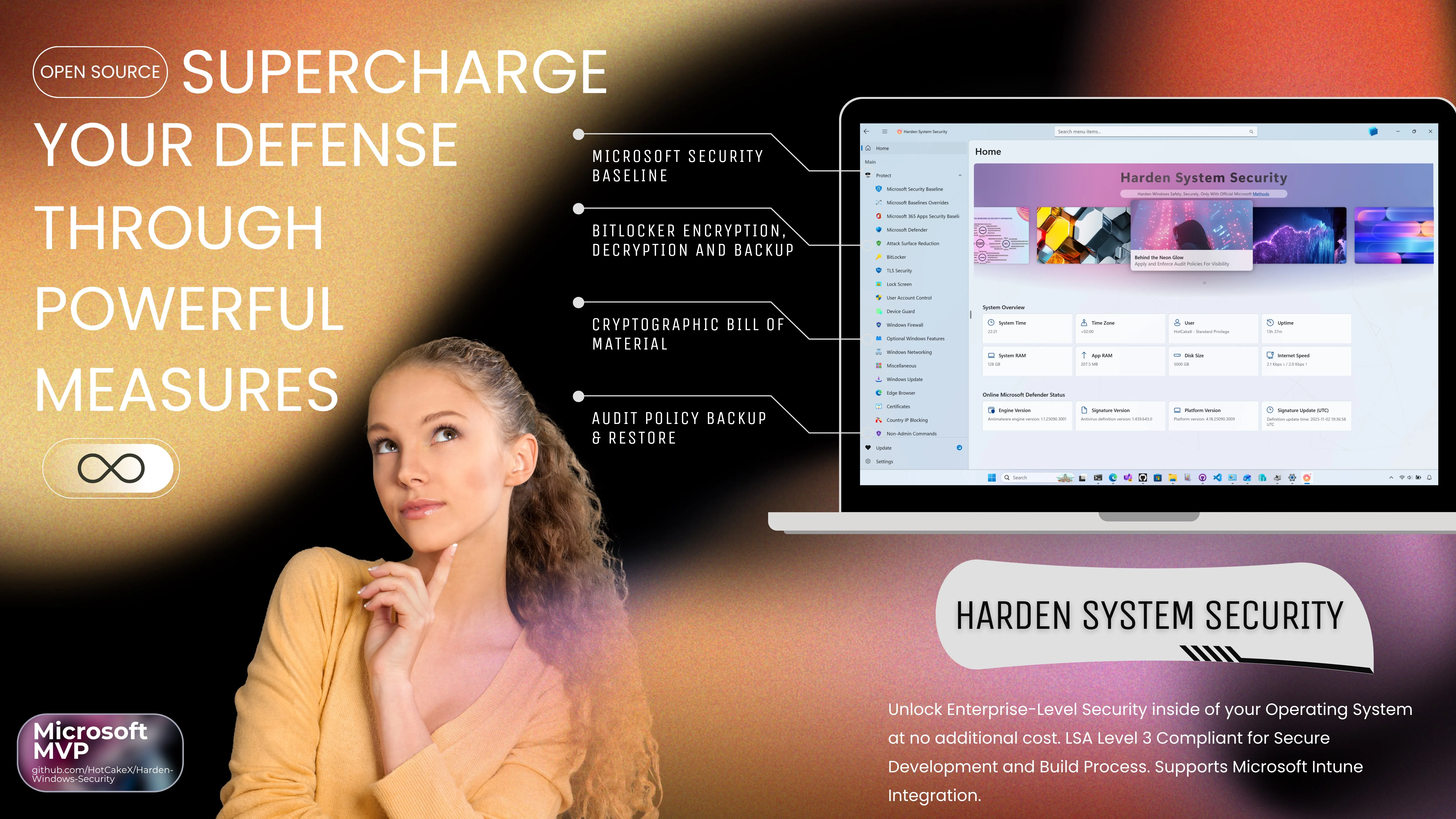 Harden System Security screenshot 1