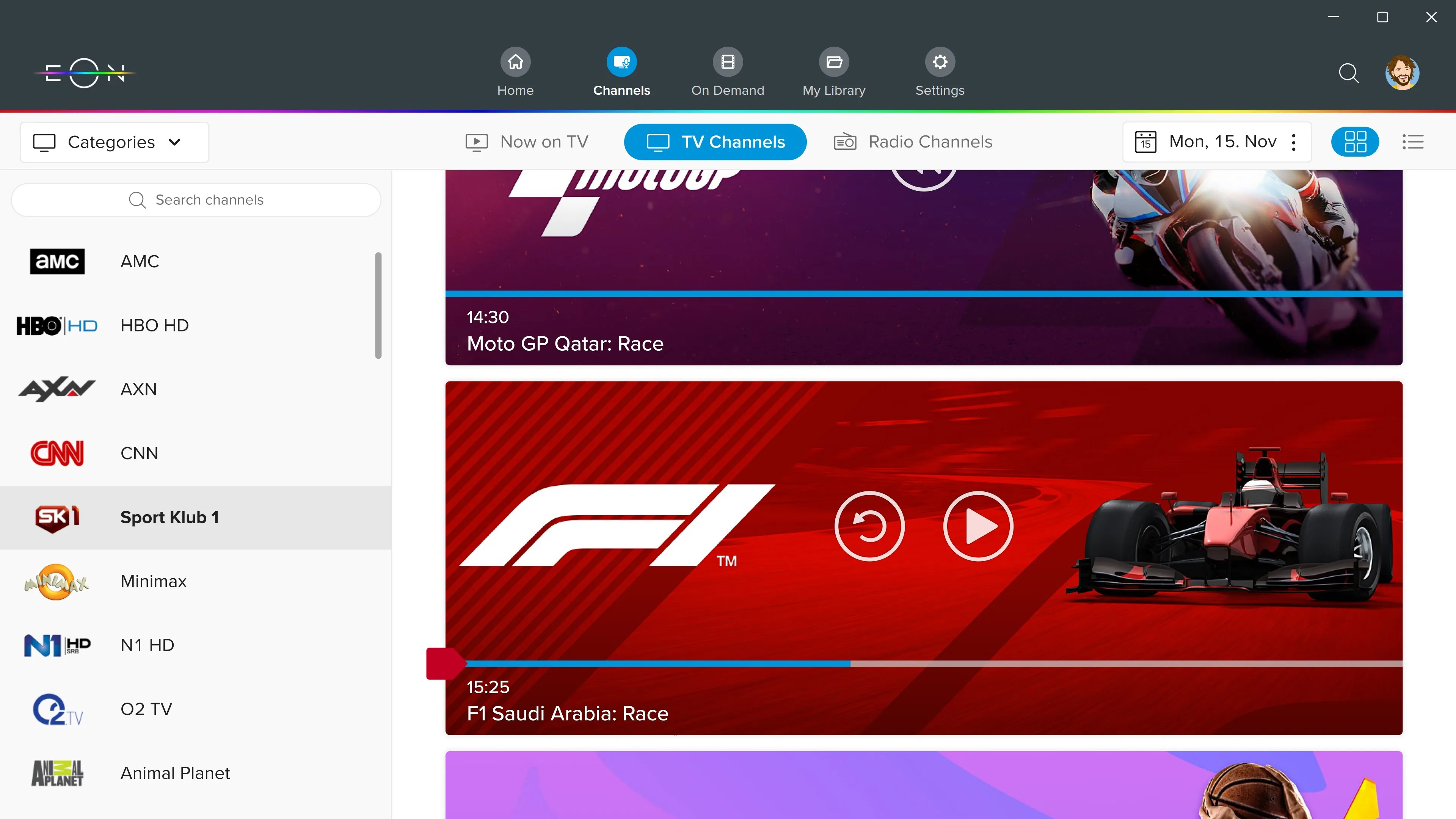 EON TV screenshot 3