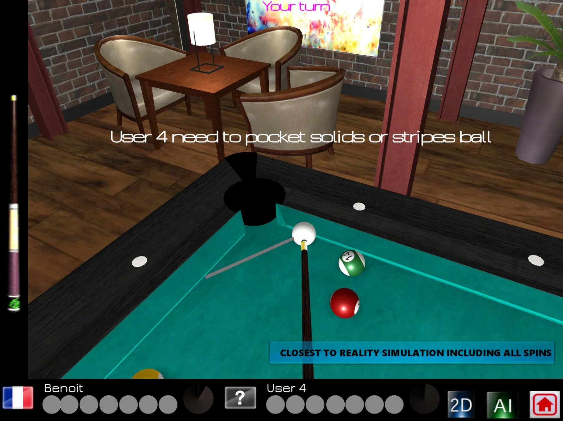Pool 8 Balls screenshot 1
