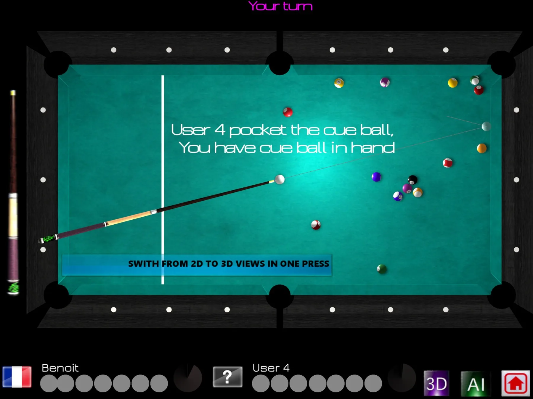Pool 8 Balls screenshot 2