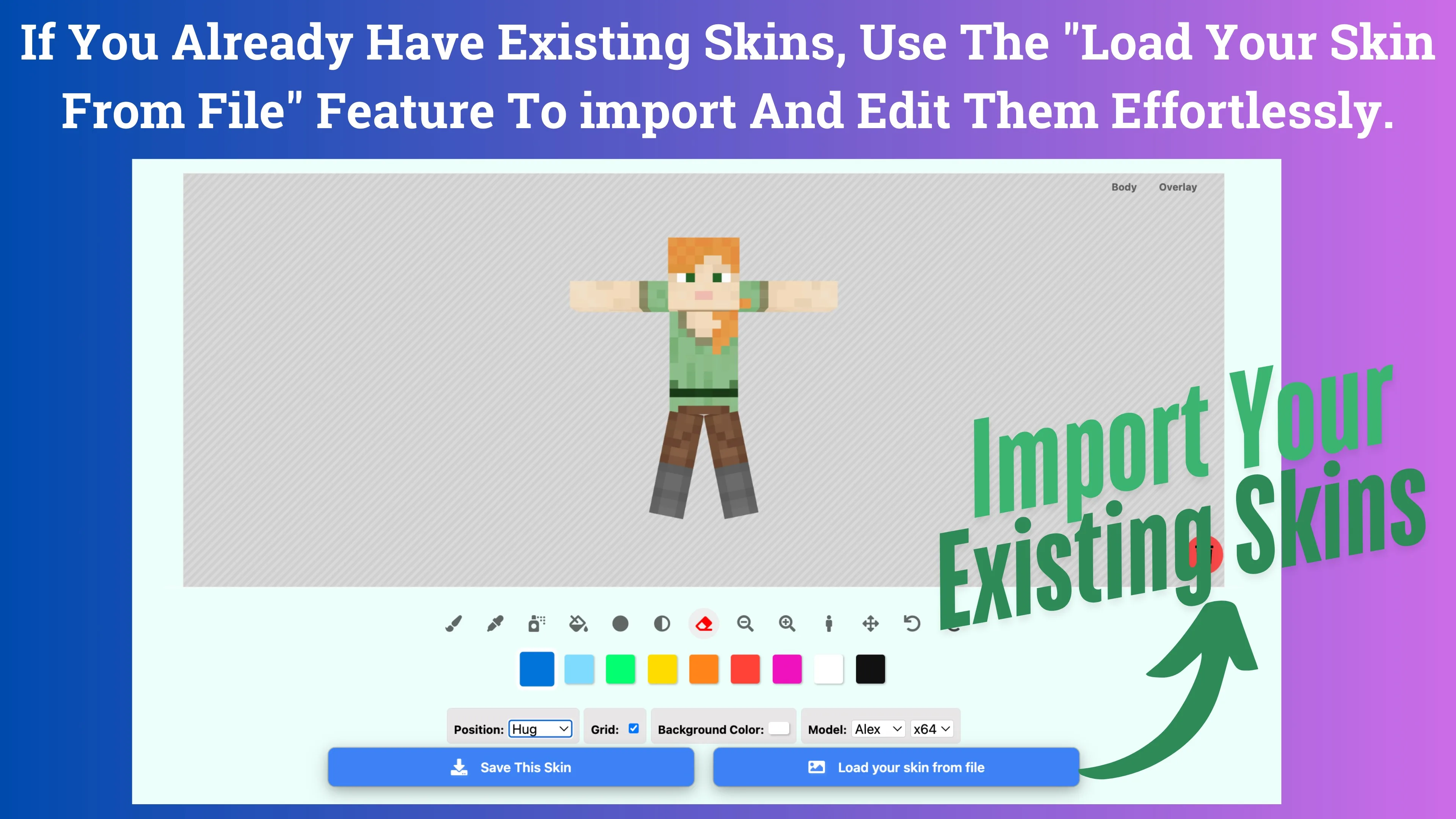 Skin Editor screenshot 5