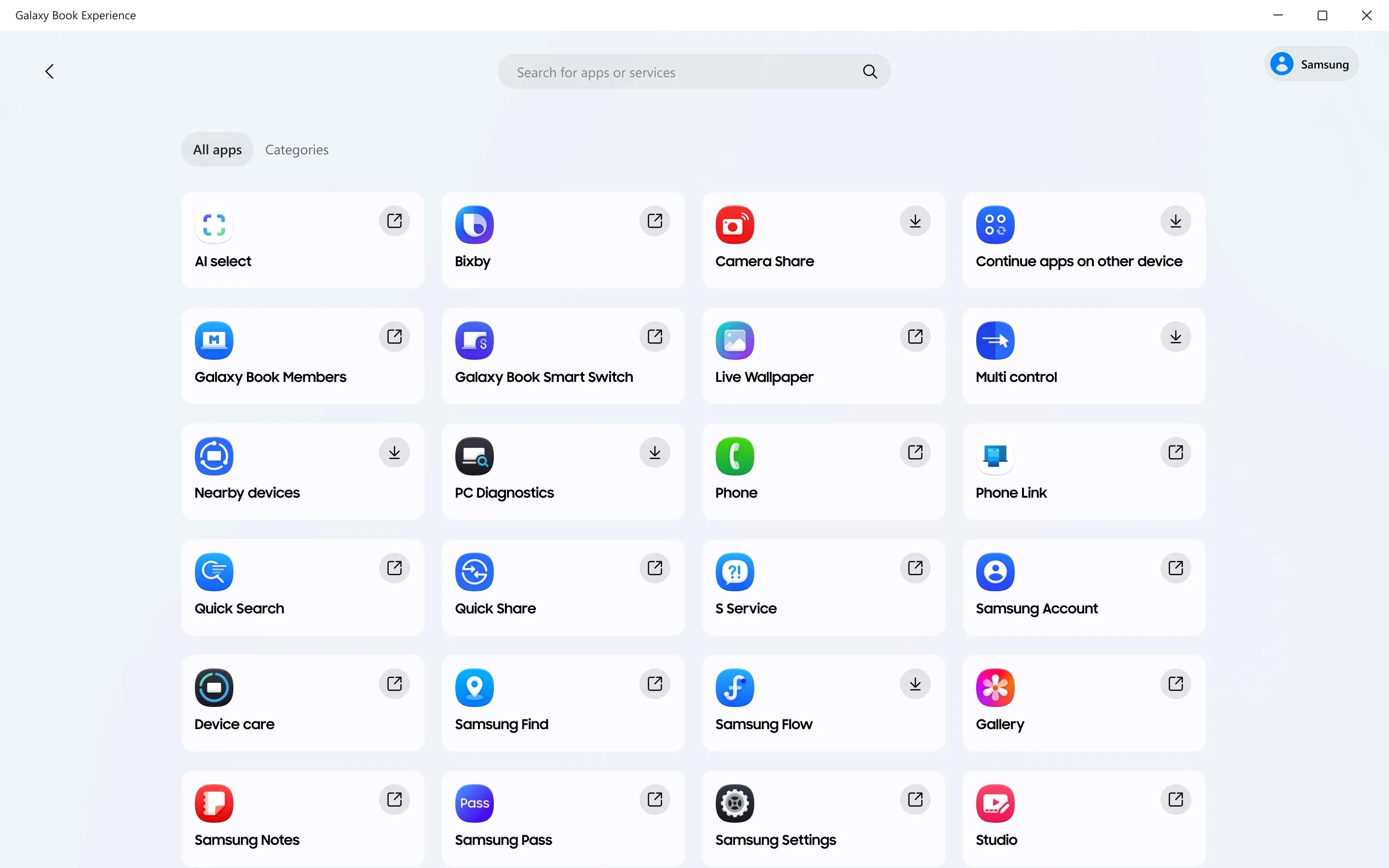 Galaxy Book Experience screenshot 1