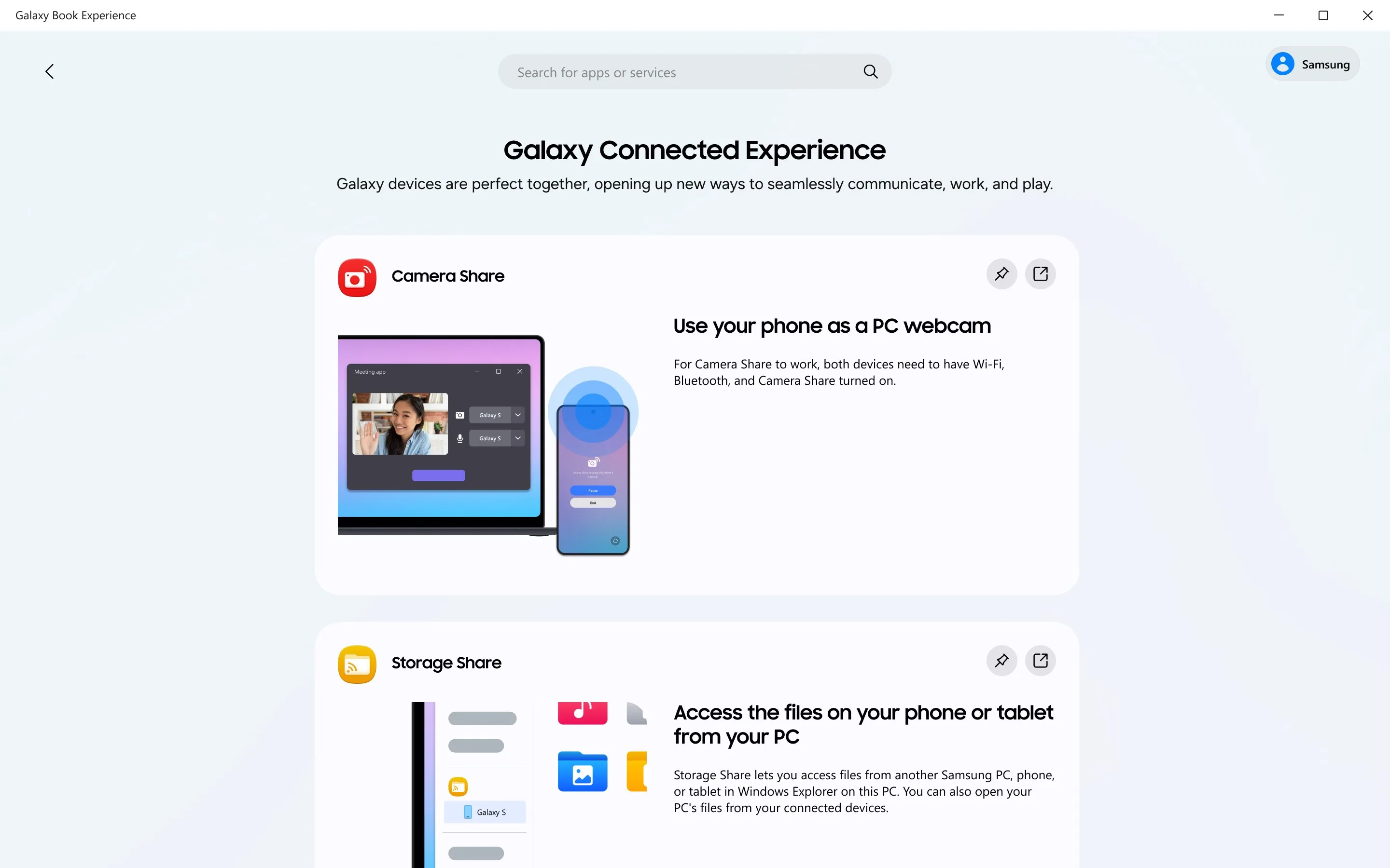 Galaxy Book Experience screenshot 2
