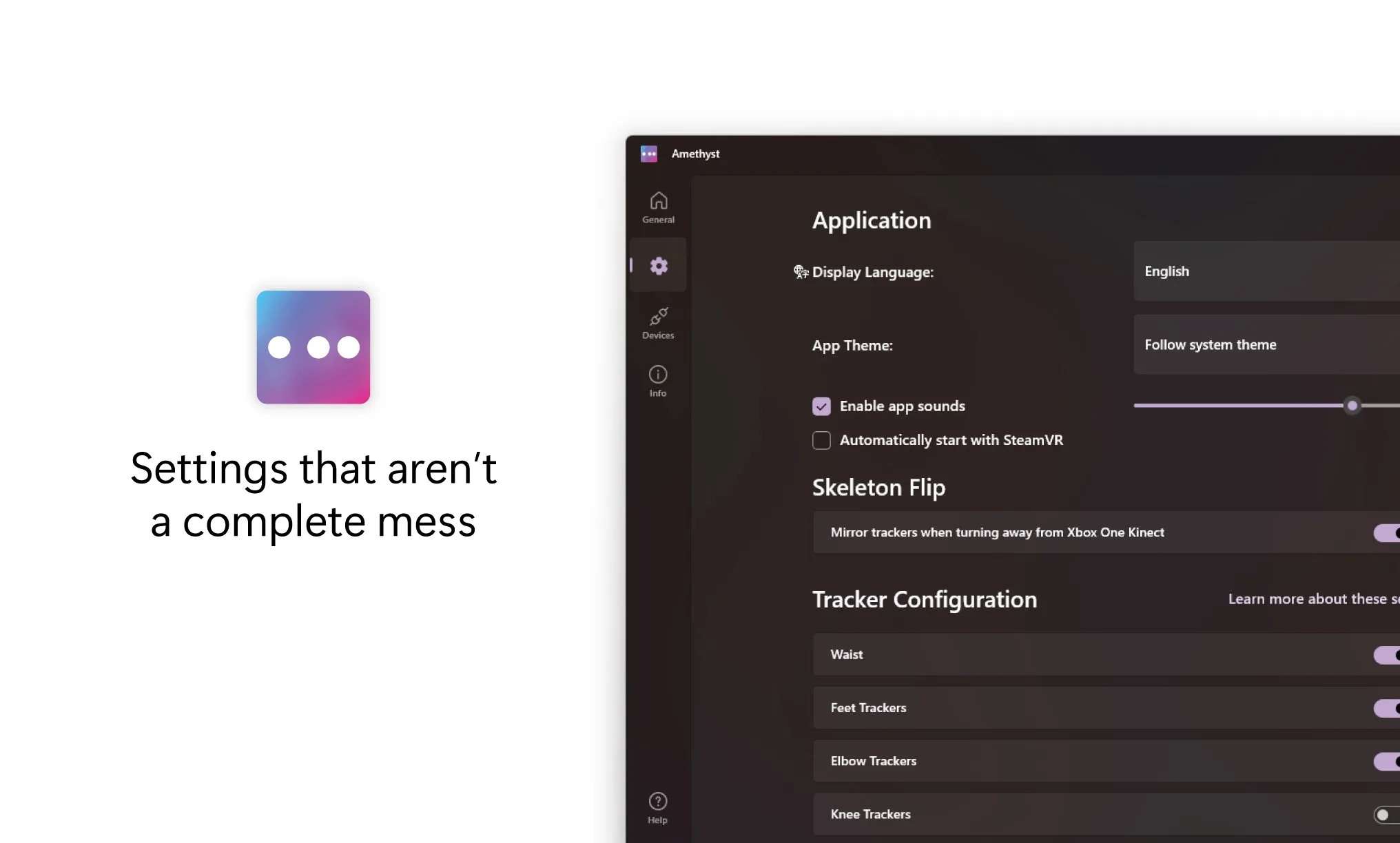 Amethyst - Open Source Body Tracking screenshot 2