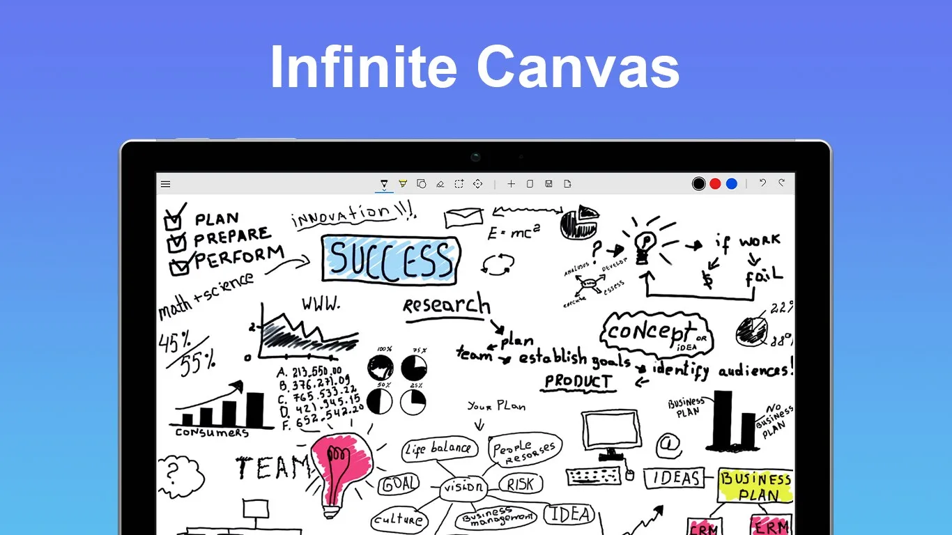 QuickNote Whiteboard - PDF Annotate screenshot 3
