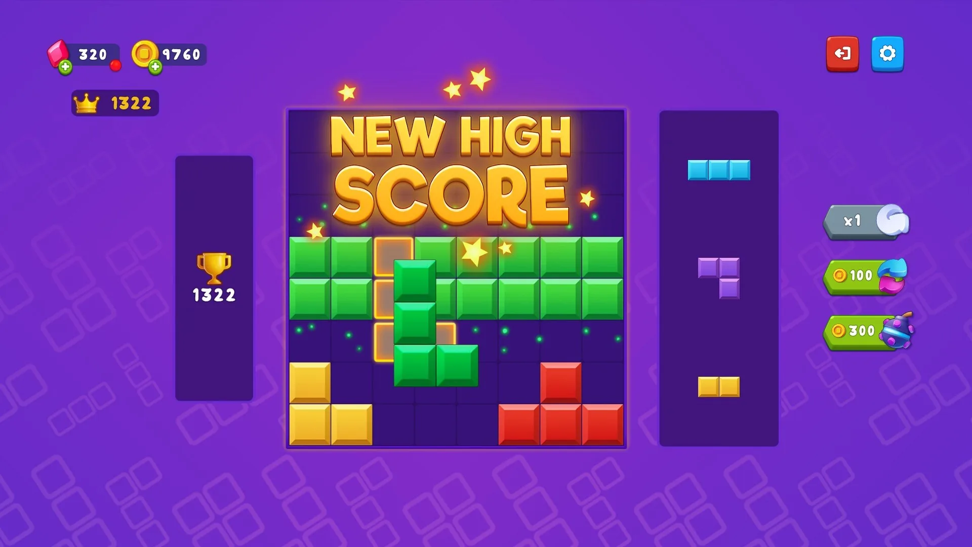 BlockBuster Puzzle Start Game screenshot 5