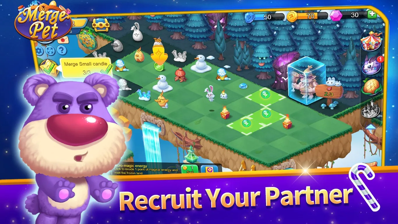 Merge Pet: Magic Merge Game screenshot 1