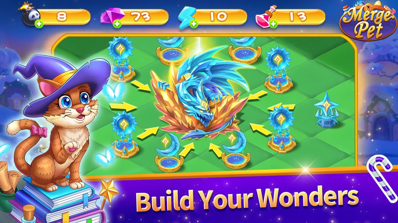 Merge Pet: Magic Merge Game screenshot 4
