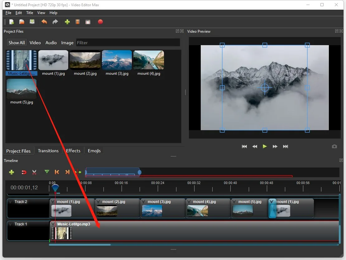 Video Editor Max screenshot 2