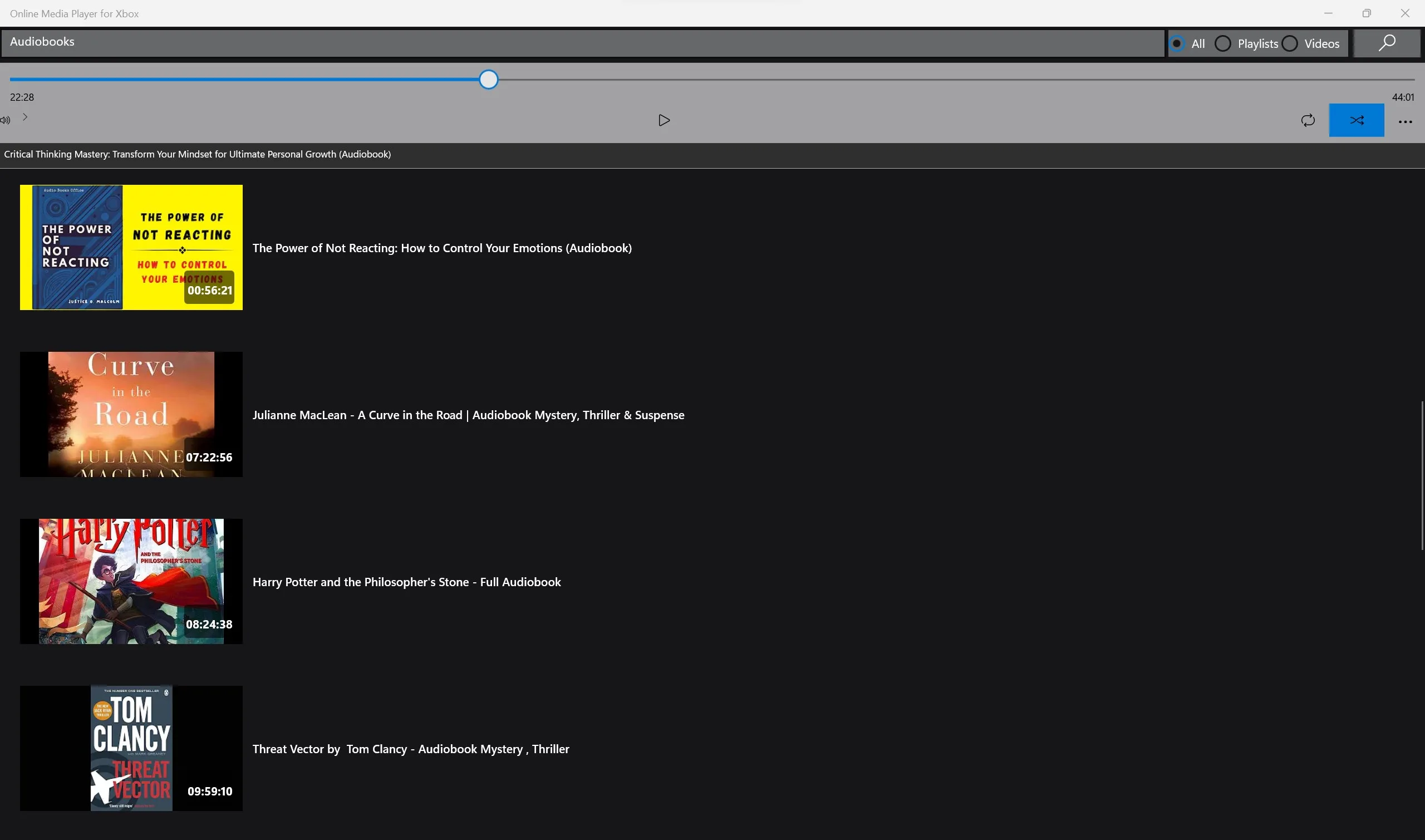 Online Media Player for Xbox screenshot 3