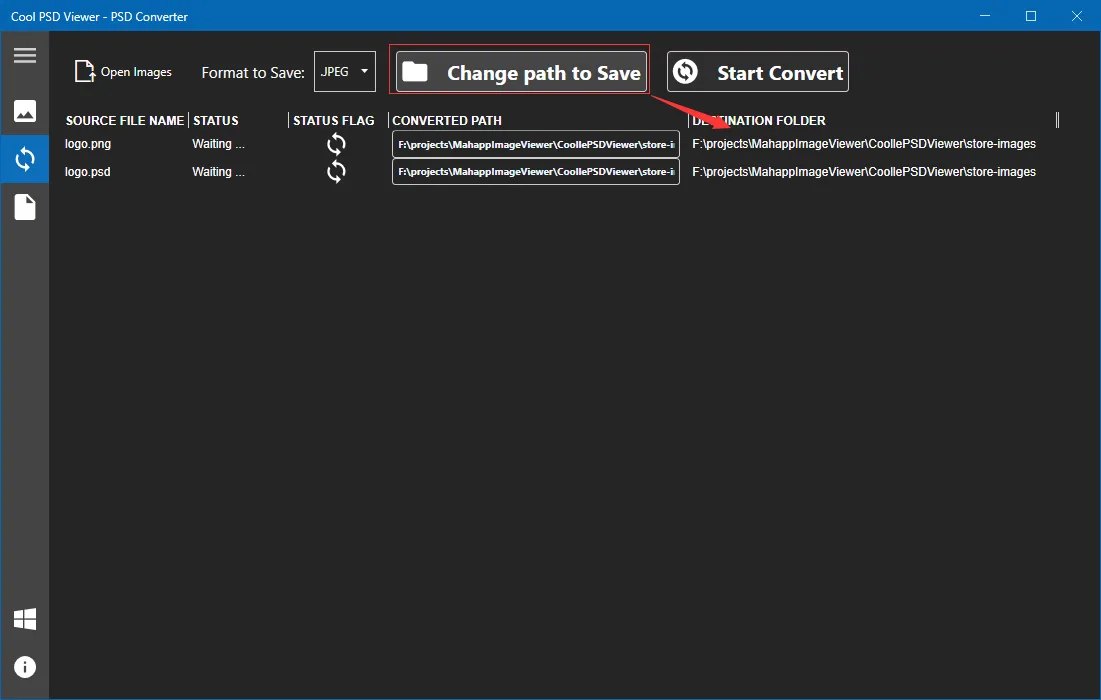 Cool PSD Viewer - PSD Converter screenshot 1