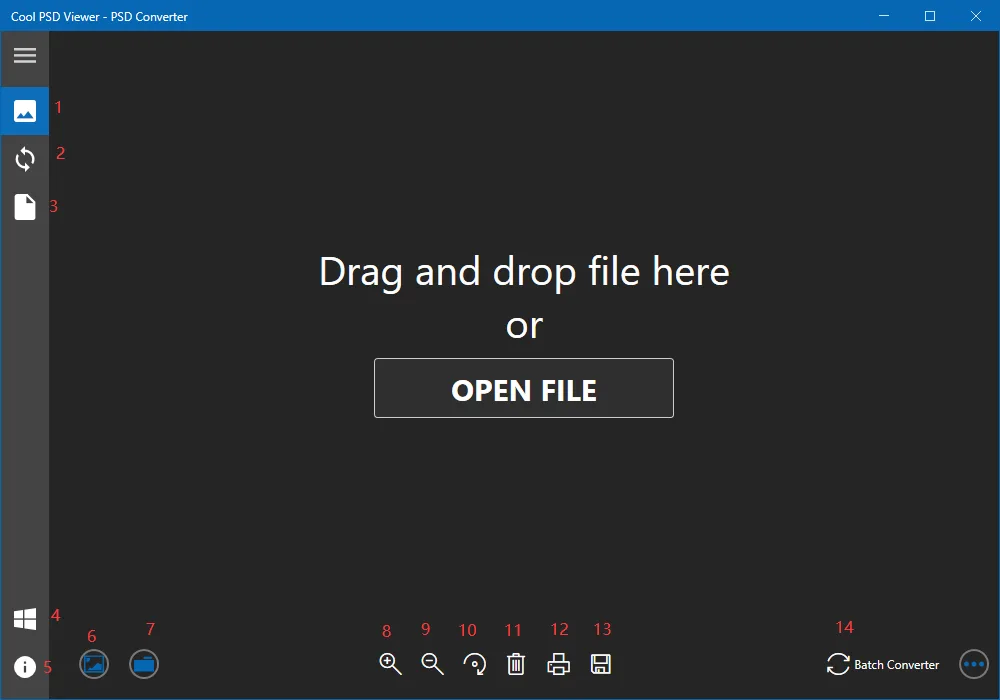 Cool PSD Viewer - PSD Converter screenshot 2