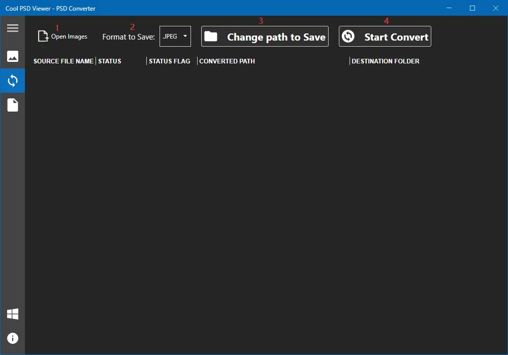 Cool PSD Viewer - PSD Converter screenshot 4