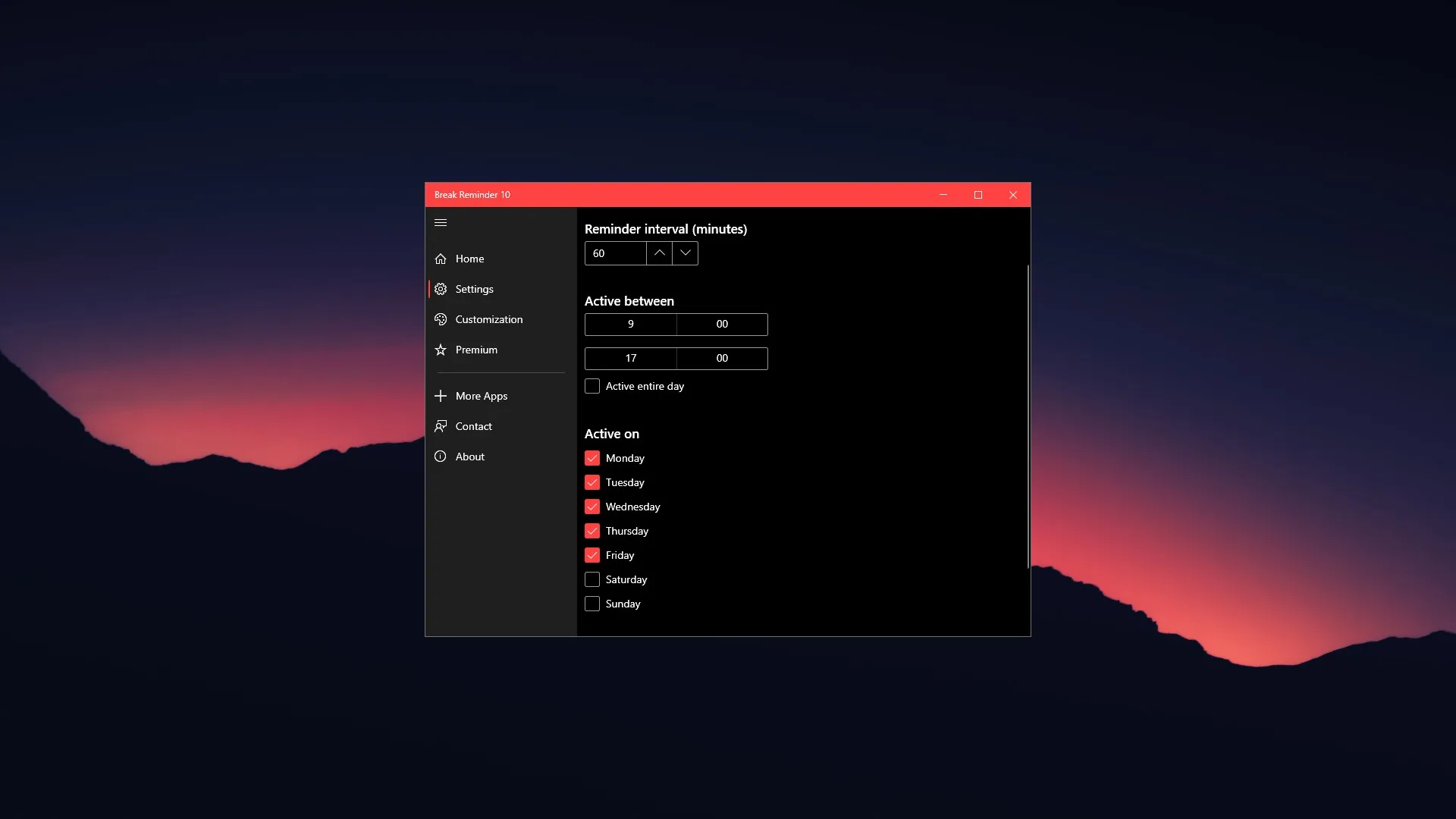 Break Reminder 10 screenshot 2