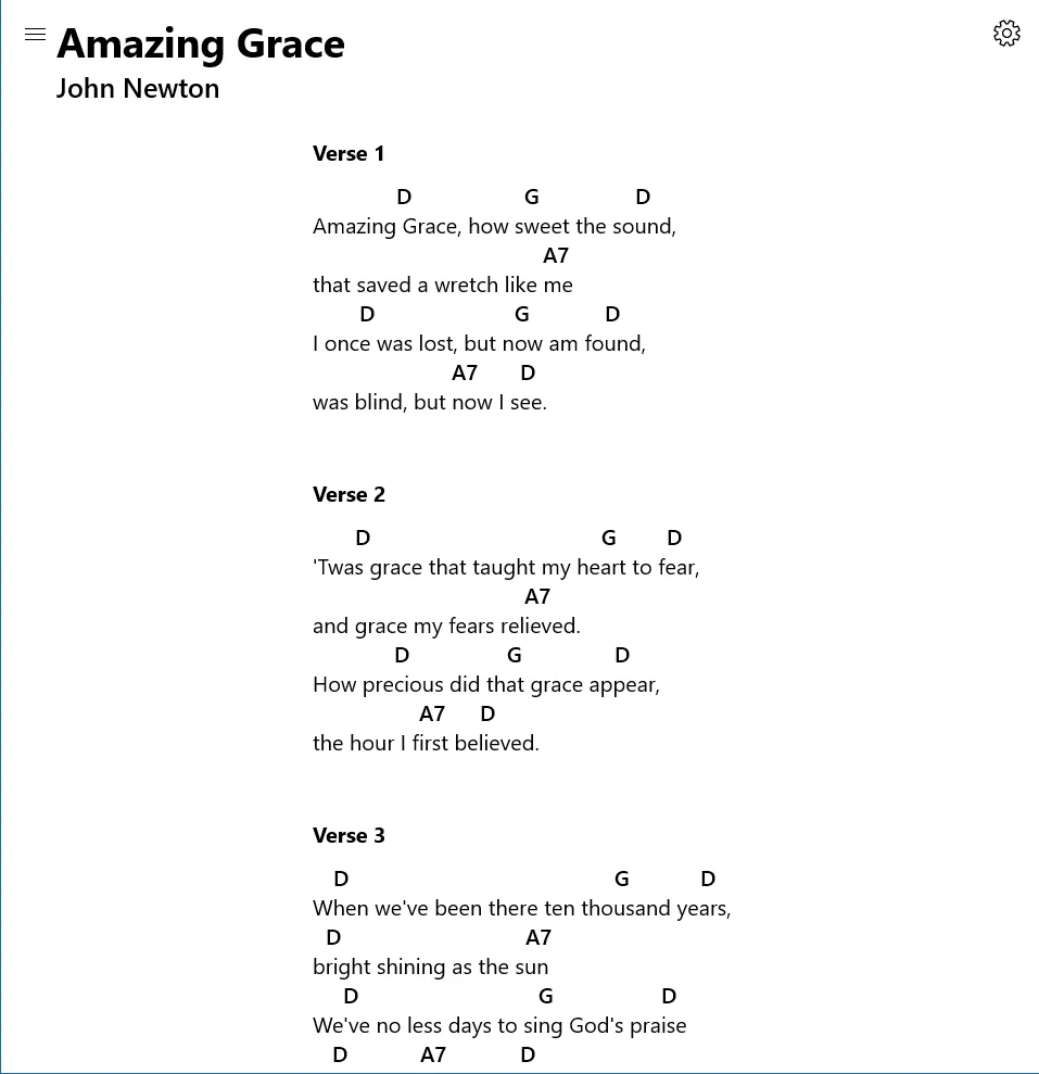 SongbookPro screenshot 1