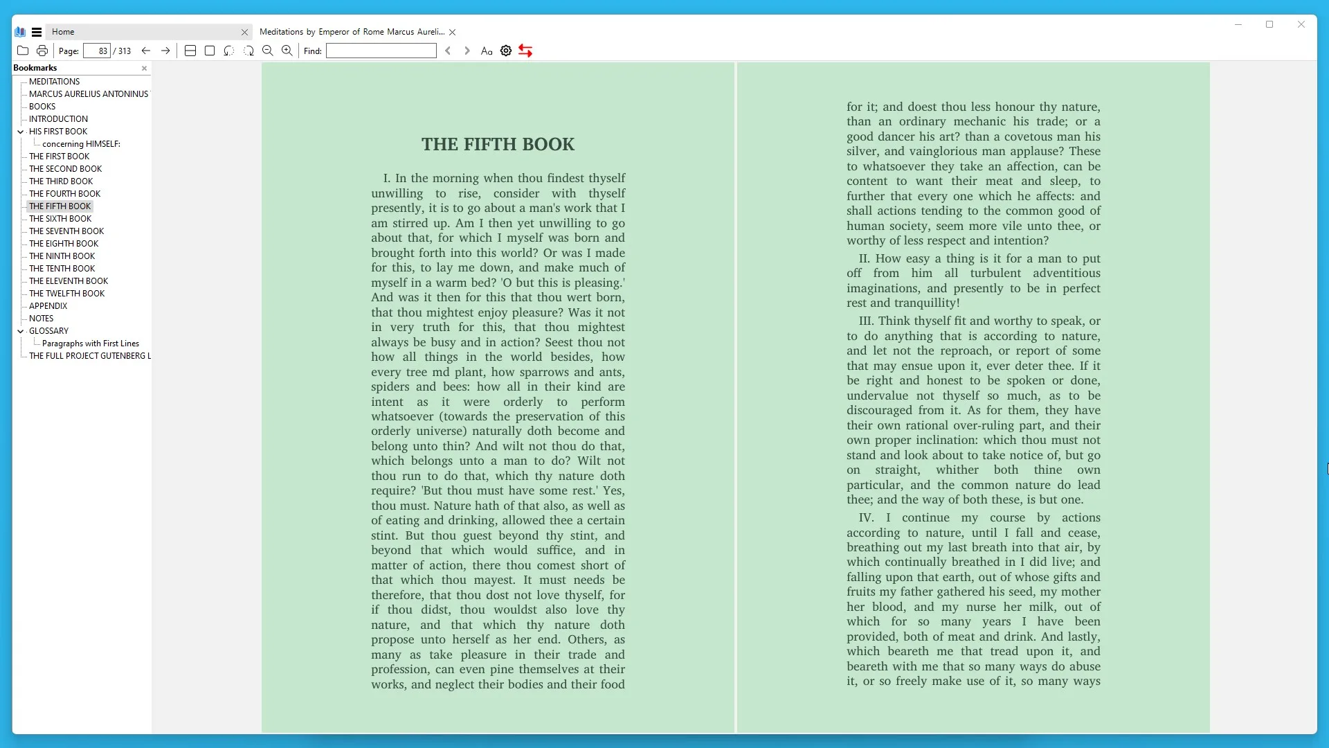 MOBI eBooks Reader screenshot 4